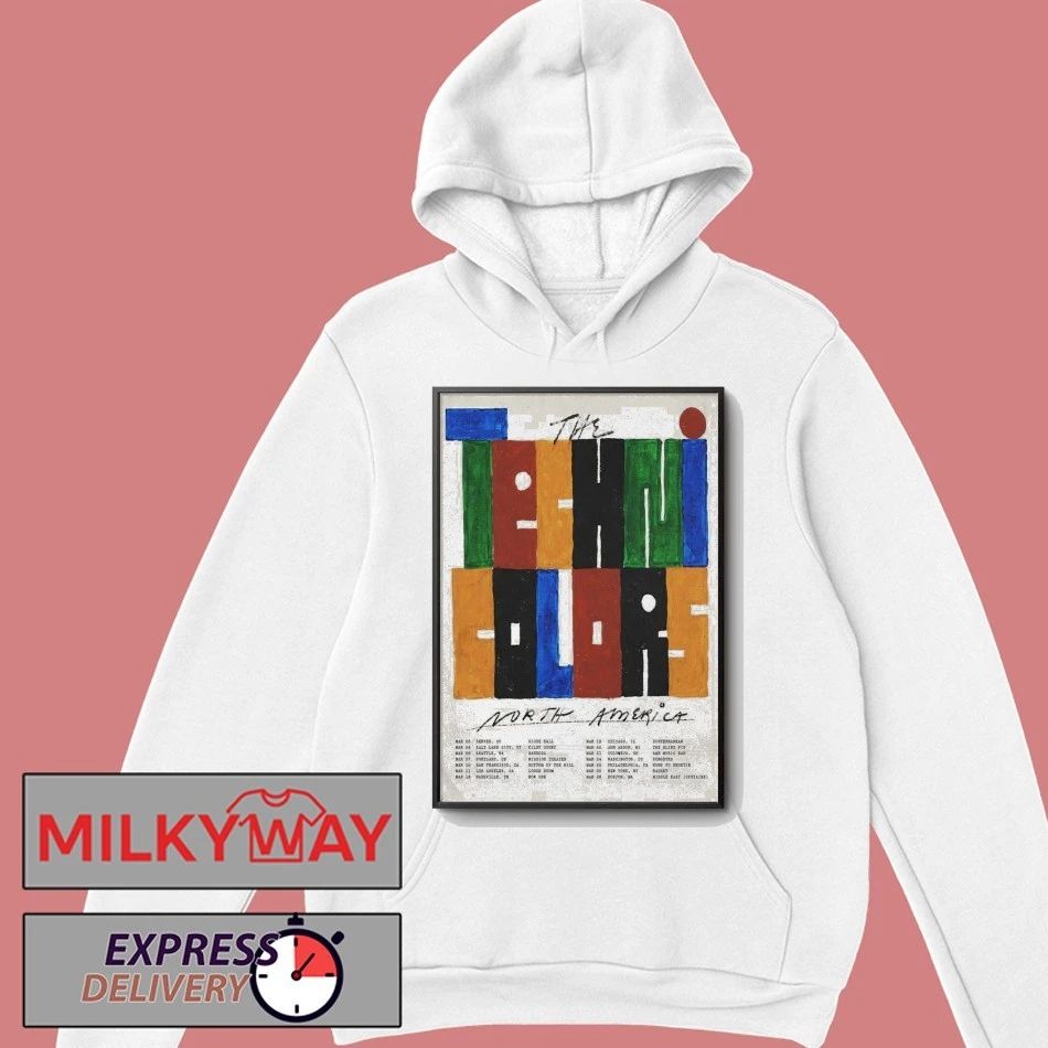 The Technicolors North America Tour 2026 Poster shirt