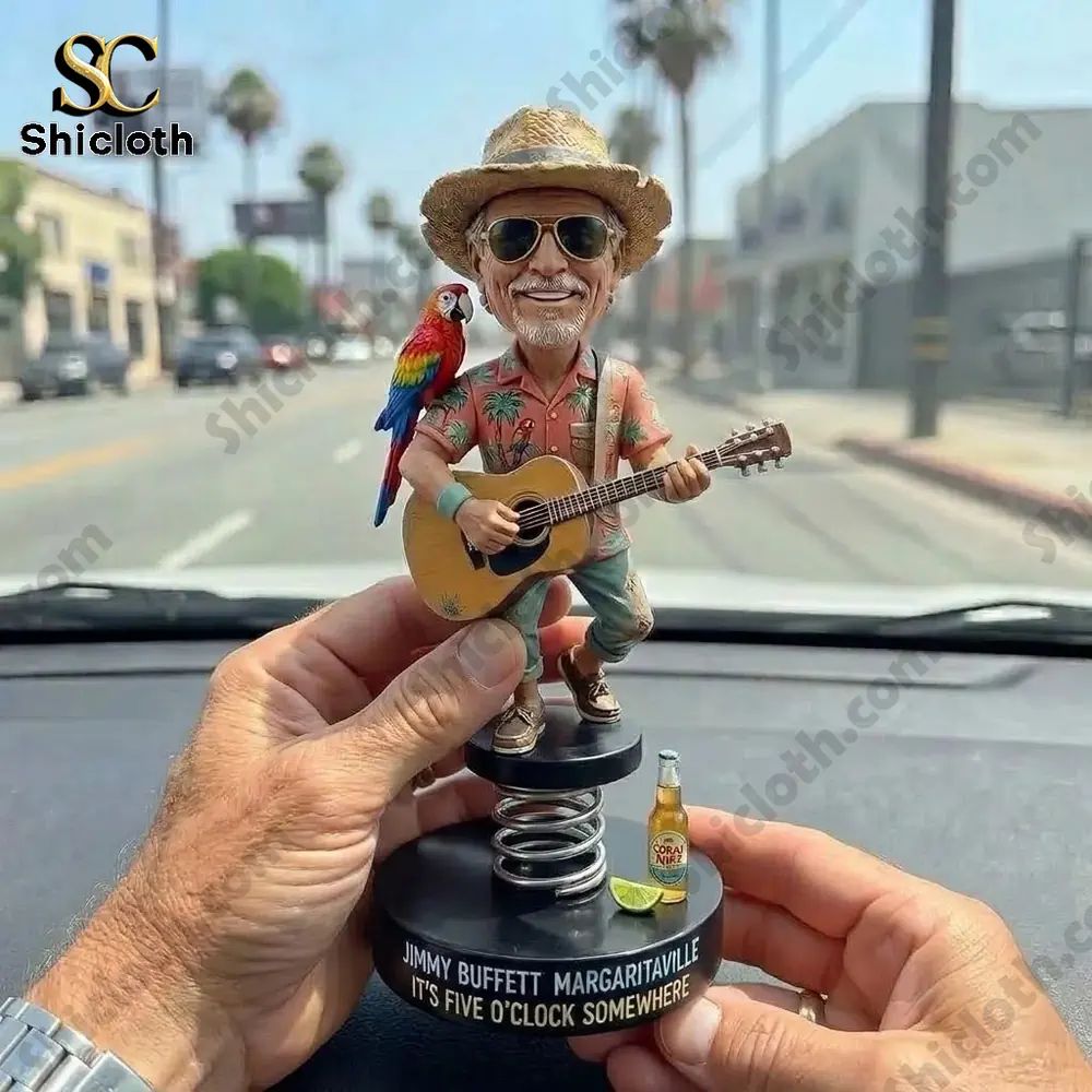 Jimmy Buffett “Margaritaville” Dashboard Bobblehead