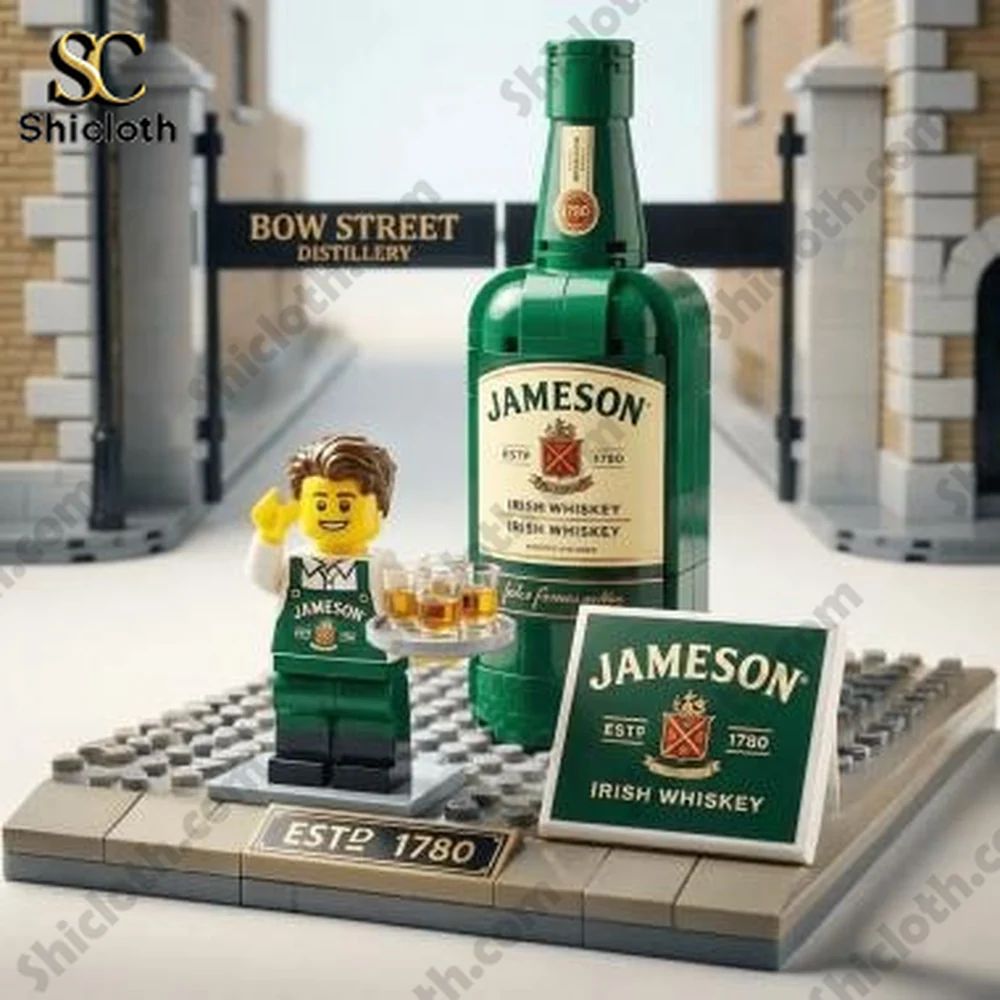 Jameson Irish Whiskey Bow Street 1780 Building Brick