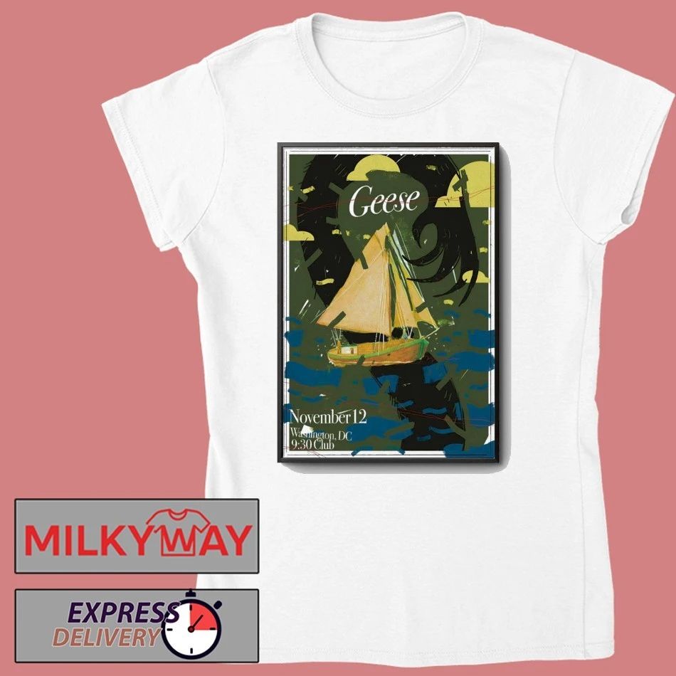 Geese At 9 30 Club On Nov 12 2025 Poster shirt