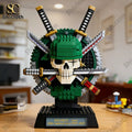 Zoro 30th Anniversary Brick Bust Set