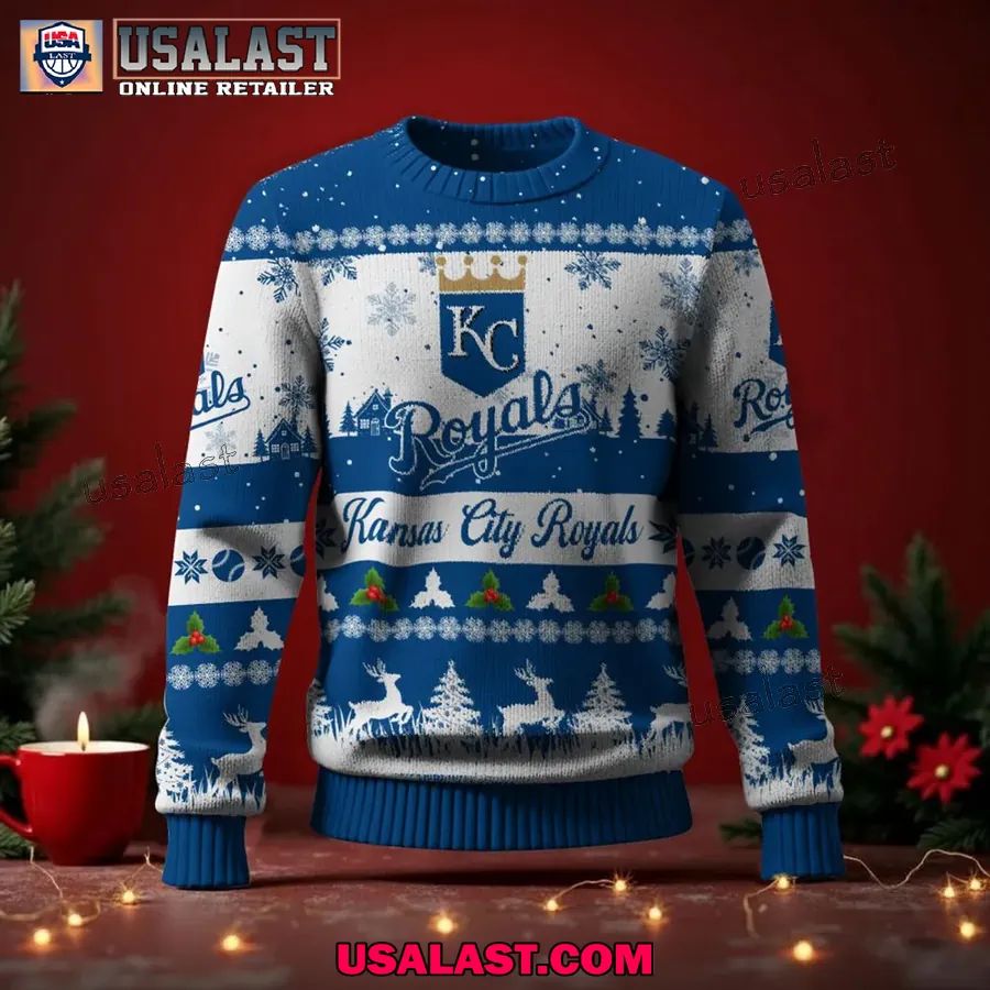 Kansas City Royals Ugly Christmas Sweater Jumper