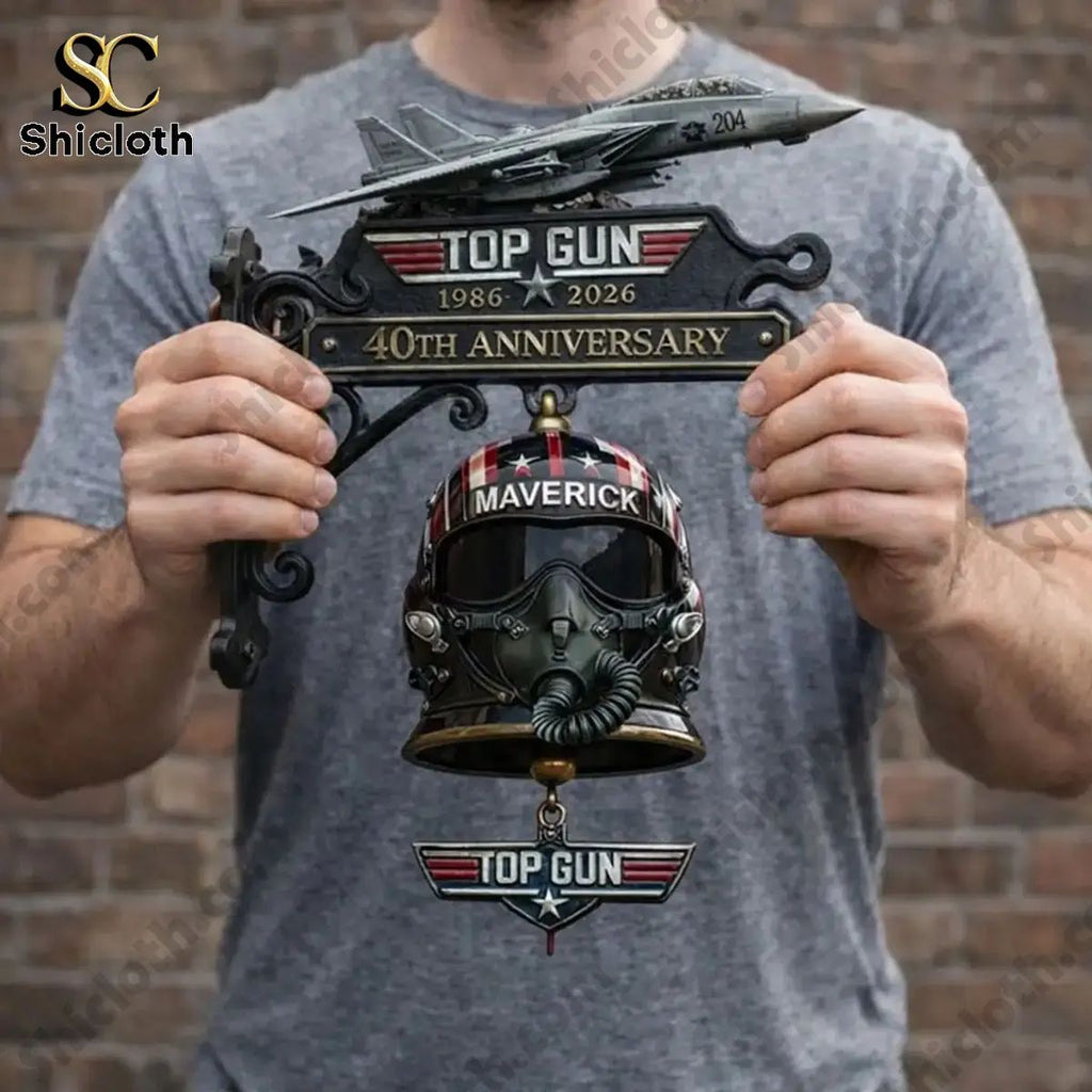 Gun 40th Anniversary Wall Bell