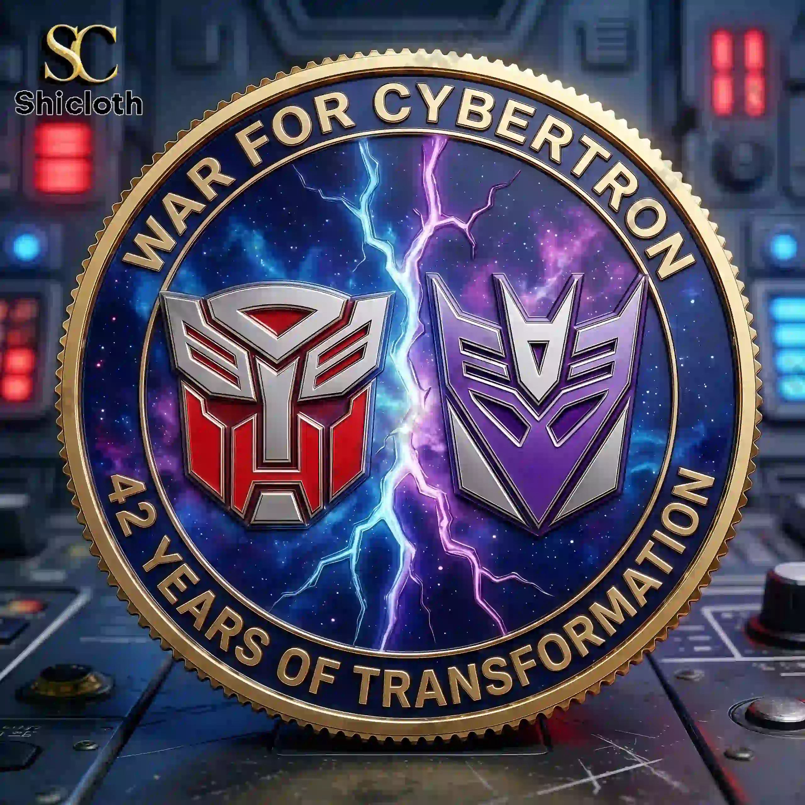 Transformers 42nd Anniversary More Than Meets The Eye Commemorative Coin