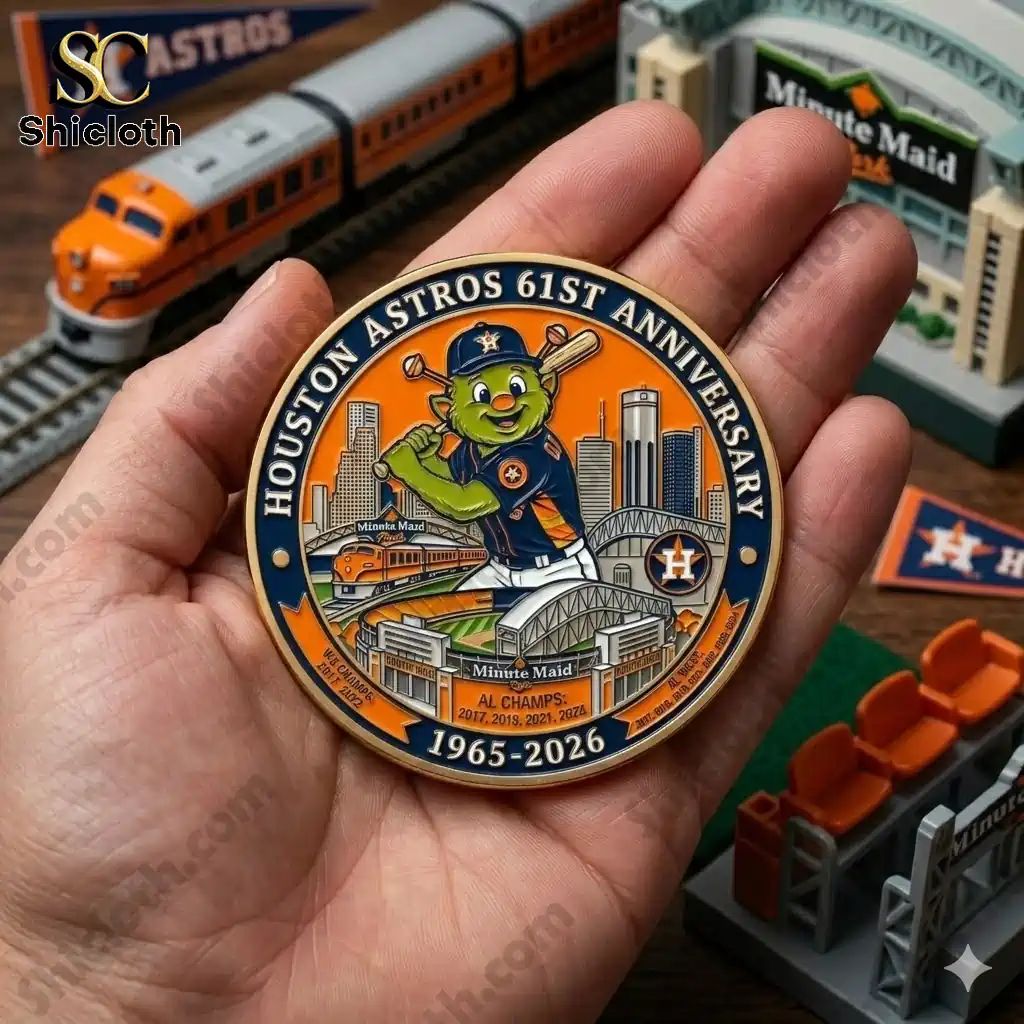 Houston Astros 61st Anniversary Commemorative Coin (1965-2026)