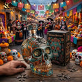 Chrome Hearsts Celebrate The Spirit Of The Departed Crow Tequila Skull Bottle