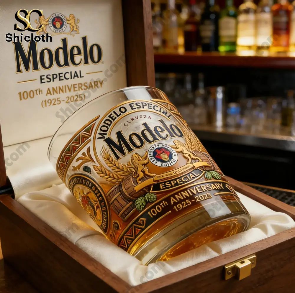 Modelo Especial 100th Anniversary Commemorative Whiskey Glass