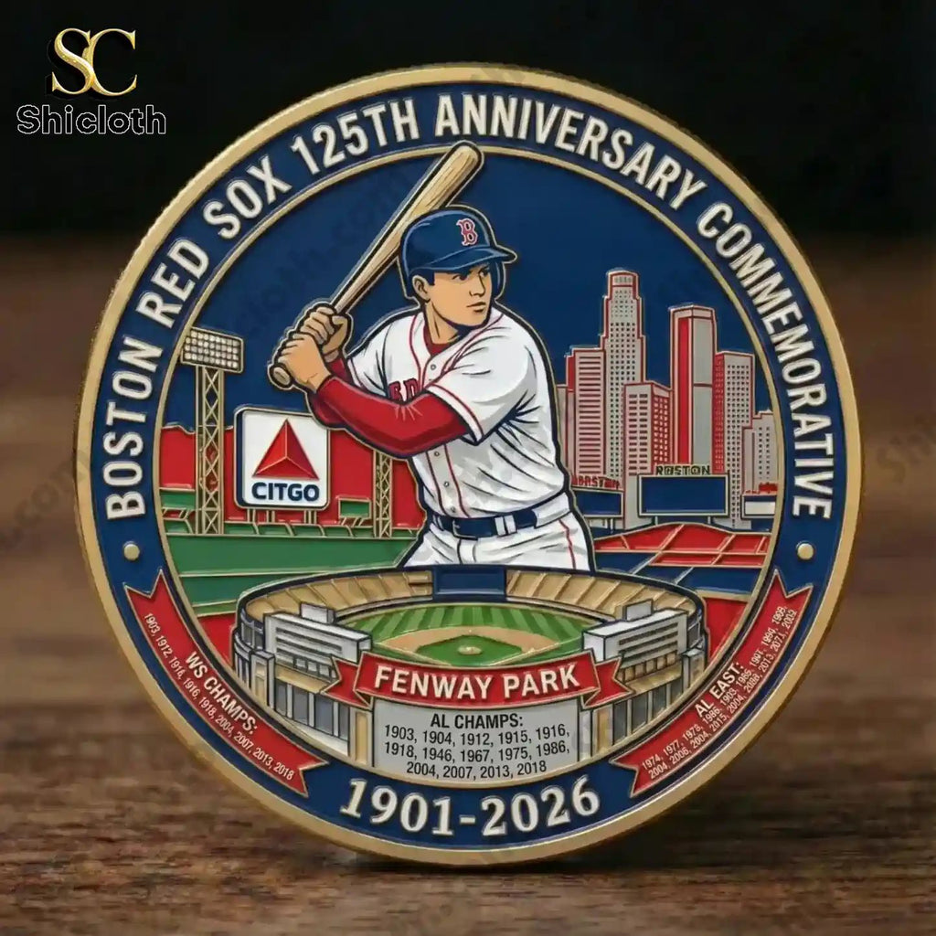Boston Red Sox 125th Anniversary Commemorative Coin (1901-2026)