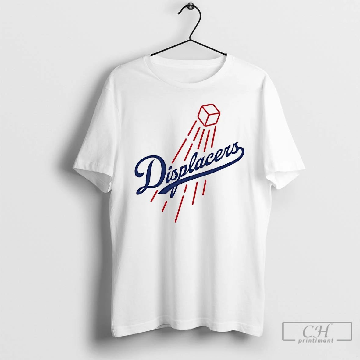 Premium Displacers Los Angeles Dodgers Parody Logo T Shirts