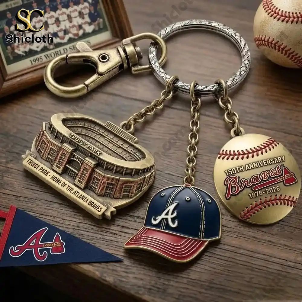 Atlanta Braves 150Alice Cooper Keychain