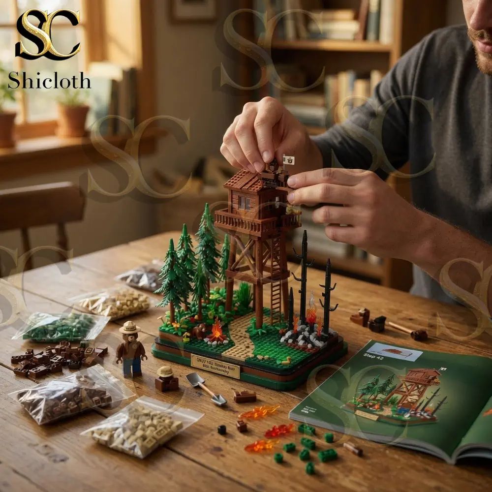 Only You Smokey Bear 80th Anniversary Collection Building Blocks Set