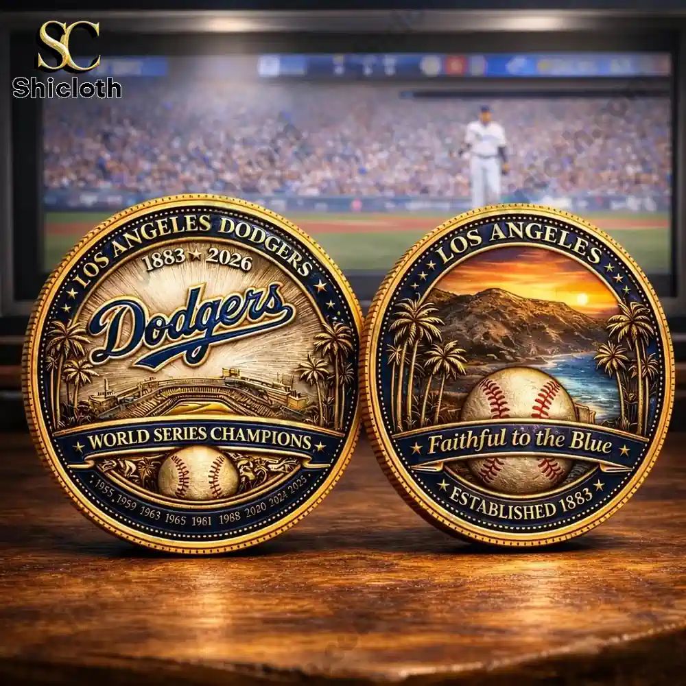 Los Angeles Dodgers Championship Legacy Commemorative Coin