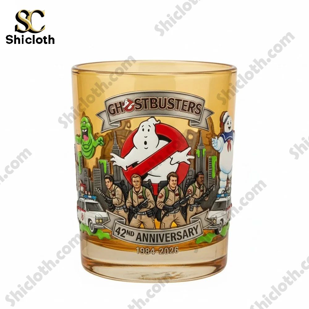 Ghostbusters 42nd Anniversary Whiskey Glass 2026