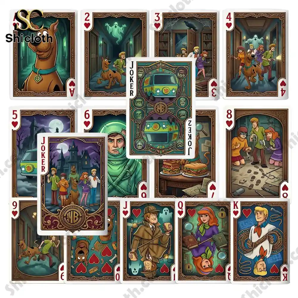 Scooby-Doo! Where Are You Premium 54-Card Deck Playing Card Set