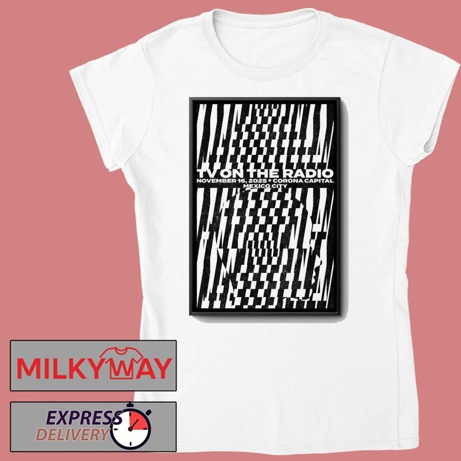 TV On The Radio Corona Capital In Mexico City Nov 16 2025 Poster shirt