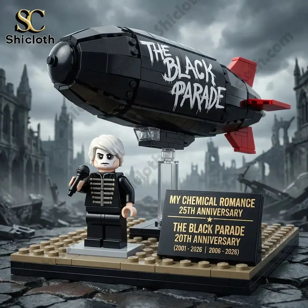 The My Chemical Romance 25th Anniversary The Black Parade Blimp Building Brick