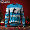 Miami Marlins Ugly Christmas Sweater Jumper