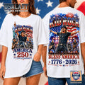Kid Rock Bless America 250th Anniversary 3D T-Shirt