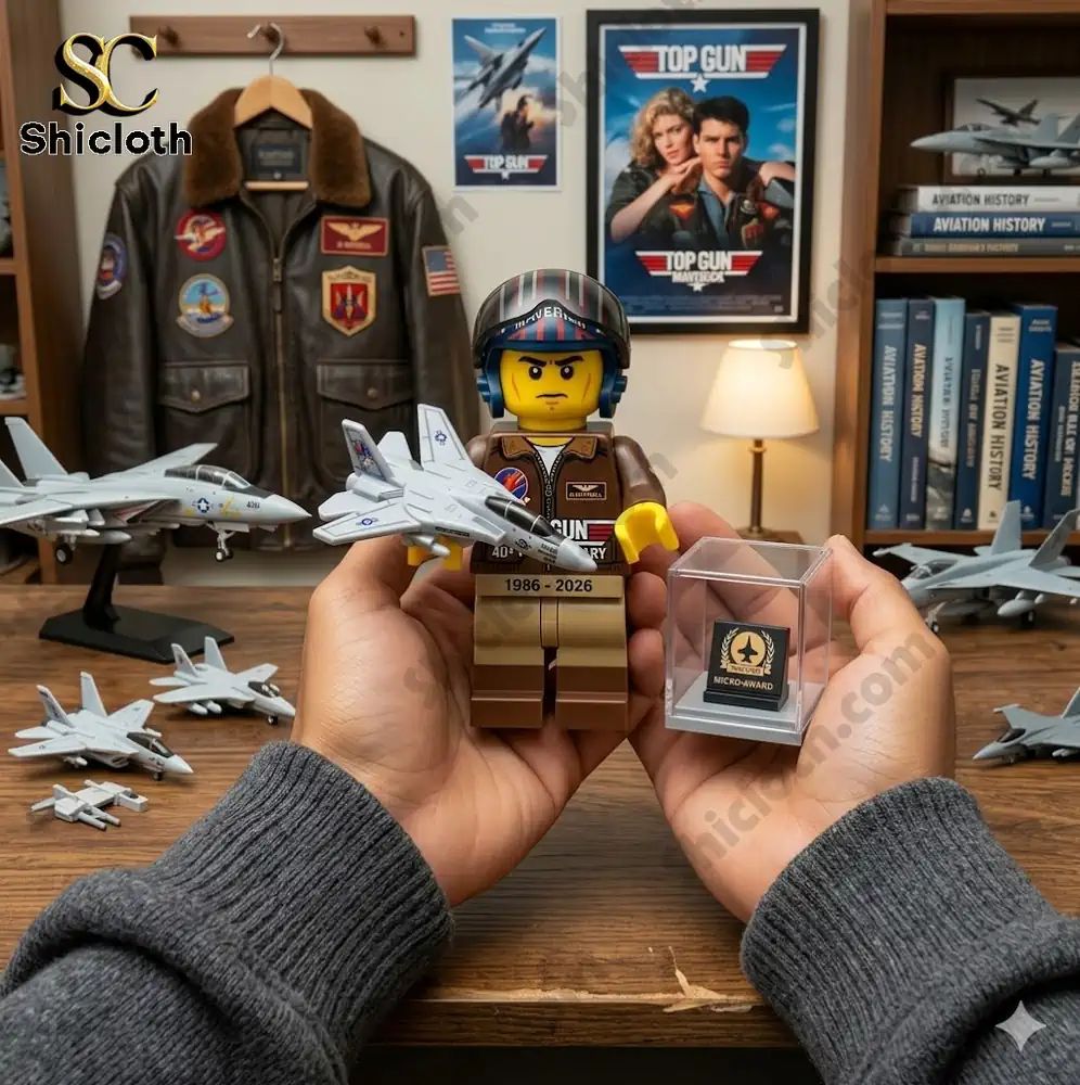 Pete Maverick Mitchell Top Gun 40th Anniversary Funko Pop Figure Doll