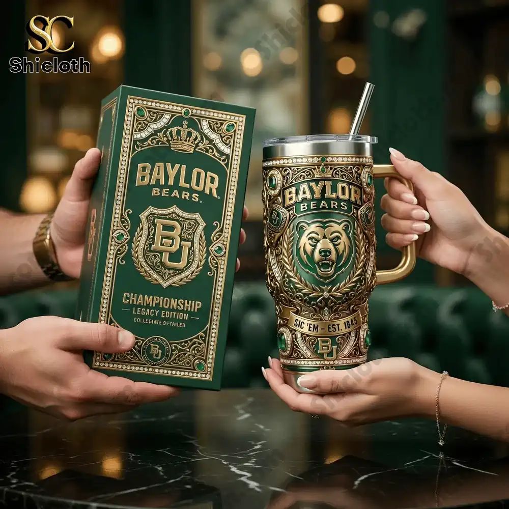 Baylor Bears Championship Legacy Luxury 40oz Tumbler