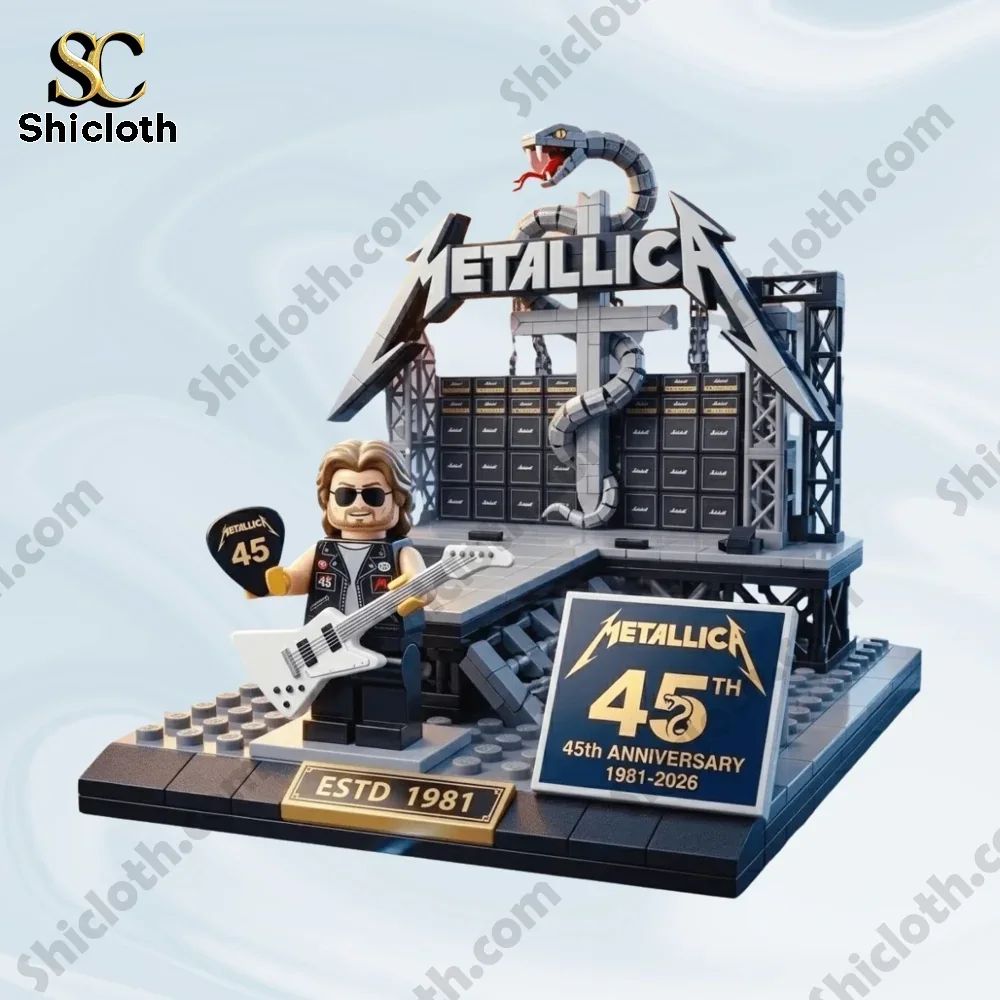 Metallica 45th Anniversary Building Block Set