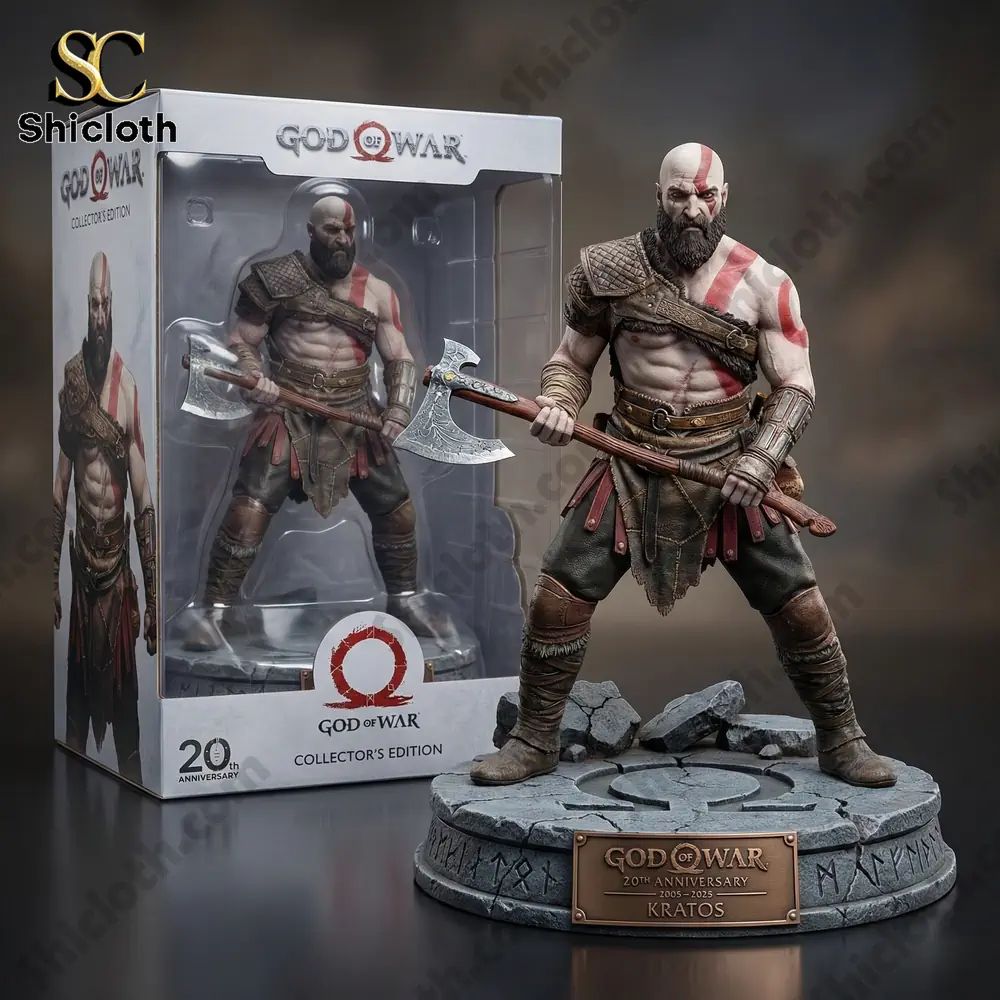 God of War 20th Anniversary Collector Statue Series Pop Figure