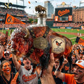 Bison Spirit BuffaloTrace x Baltimore Orioles Limited Edition Whiskey Bottle