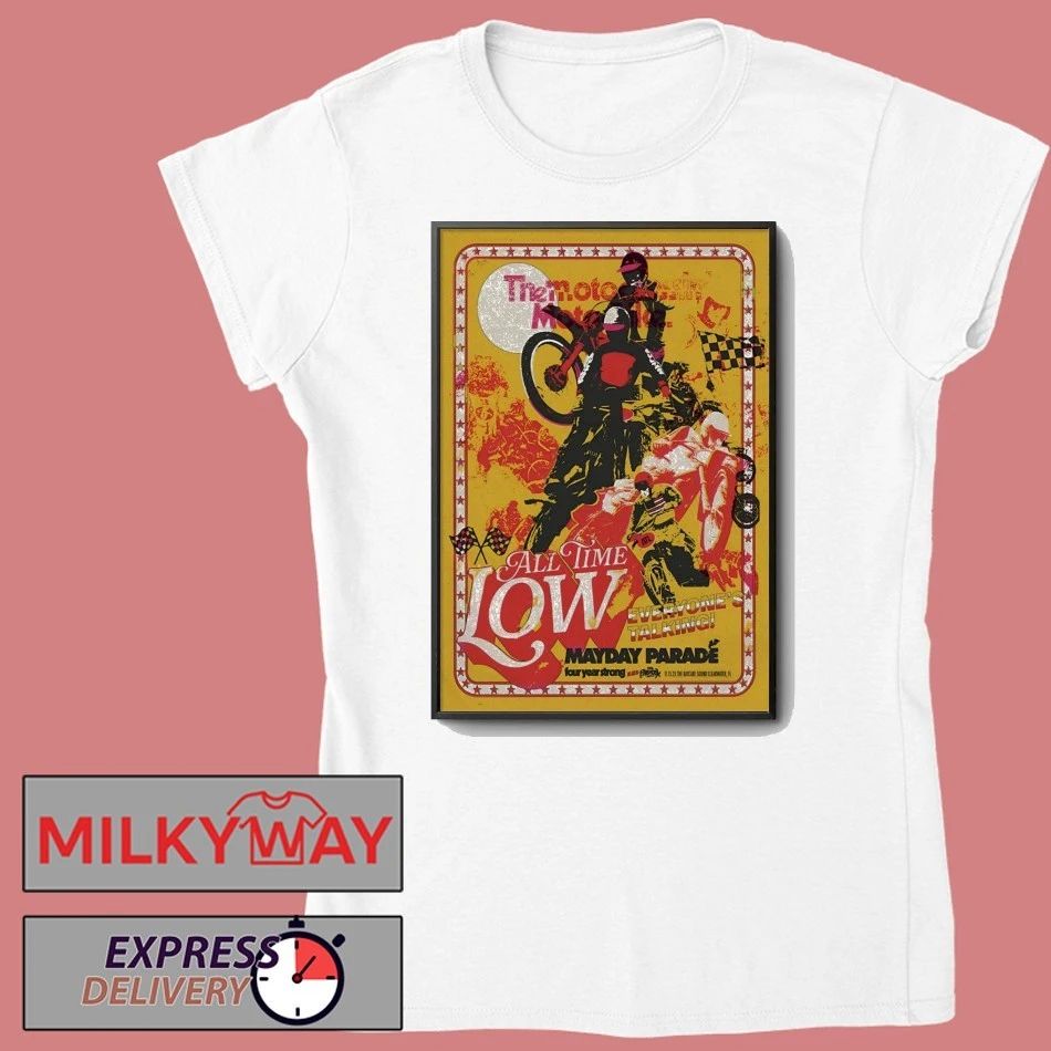All Time Low Nov 15 2025 The BayCare Sound Clearwater, FL Poster shirt