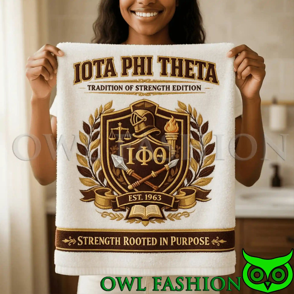 Iota Phi Theta Premium Bath Towels