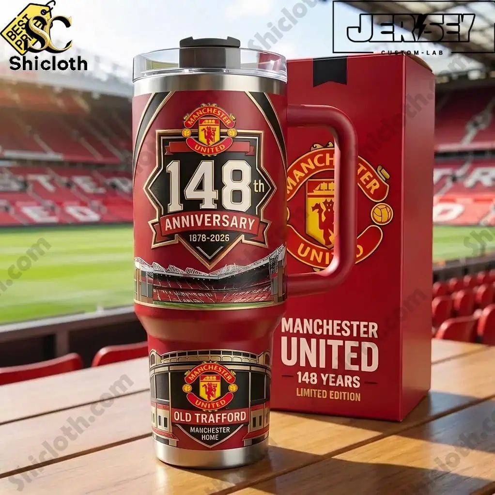 Manchester United 148th Anniversary Limited Edition YETI Tumbler