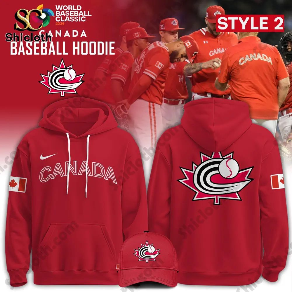 Canada Baseball 2026 World Baseball Classic Hoodie Limited Edition
