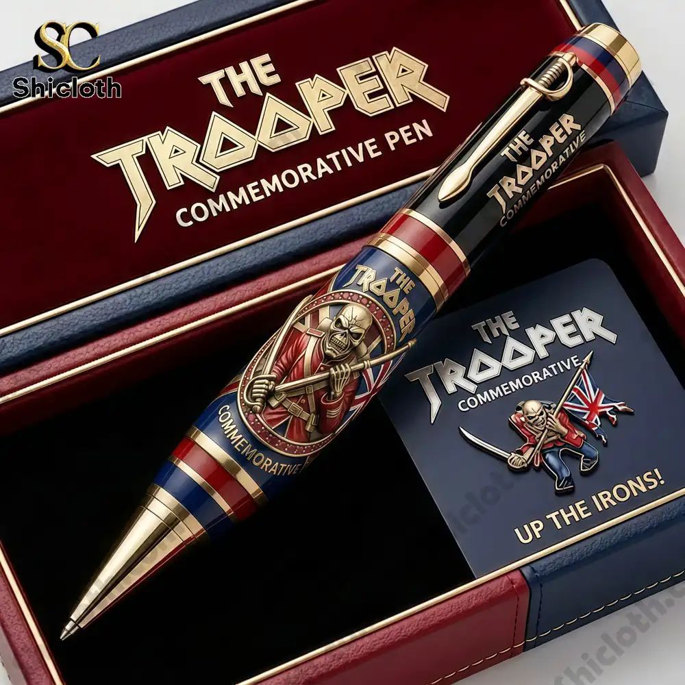 Iron Maiden The Trooper Commemorative Pen