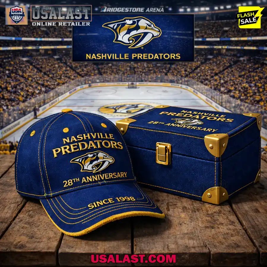 Nashville Predators 28th Anniversary 1998-2026 Classic Cap