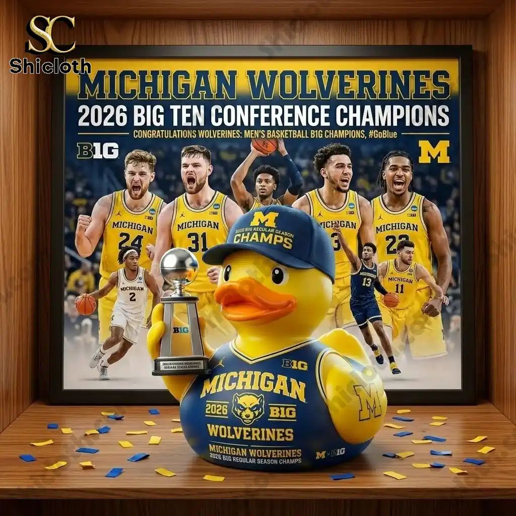 Michigan Wolverines 2026 B1G Regular Season Champs Commemorative Pop Figure Doll