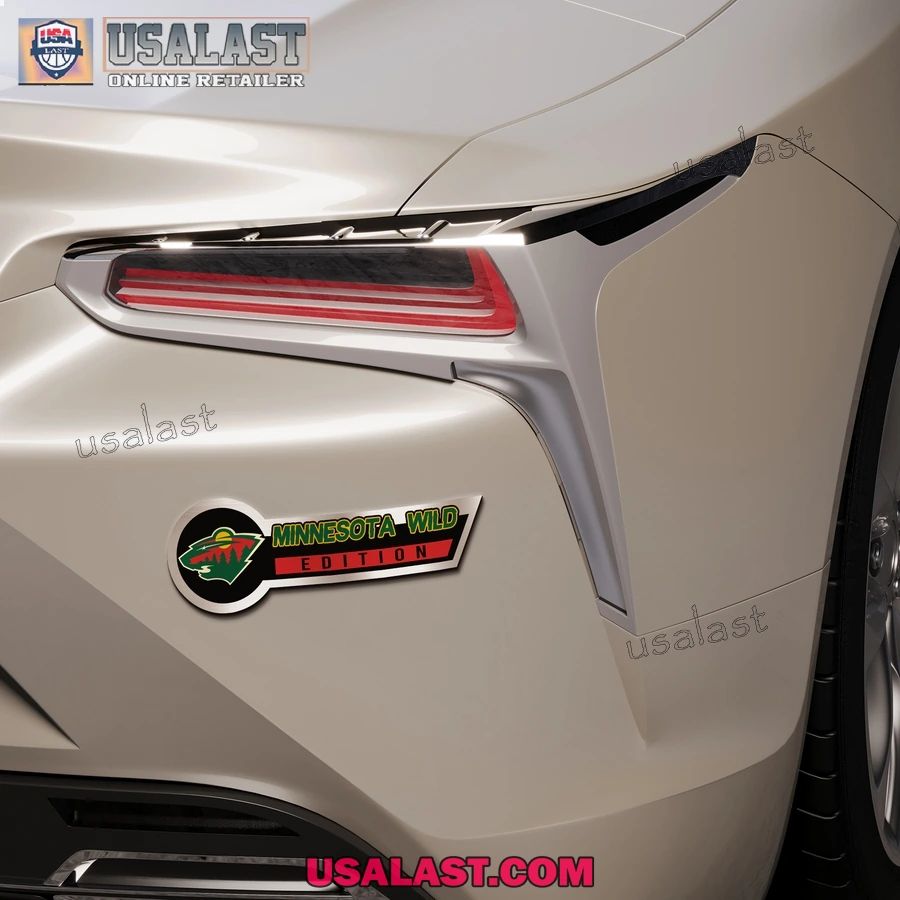 Minnesota Wild Edition 3D Engraved Car Name Emblem