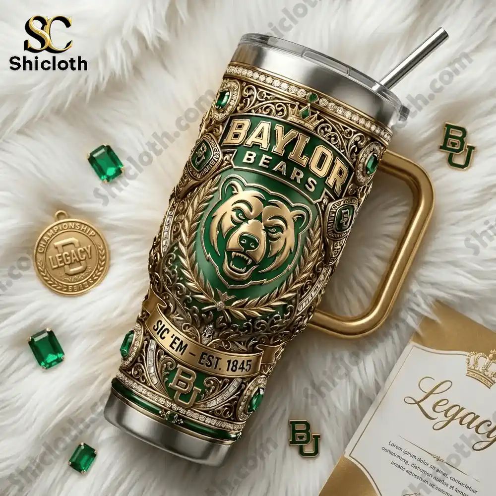 Baylor Bears Championship Legacy Luxury 40oz Tumbler