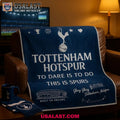 Tottenham Hotspur The Sprurs Match Day Blanket