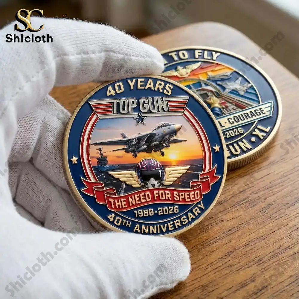 Gun 40th Anniversary Coin