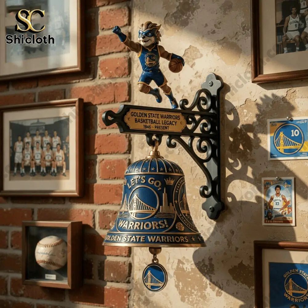 Golden State Warriors Lets Go Wall Bell