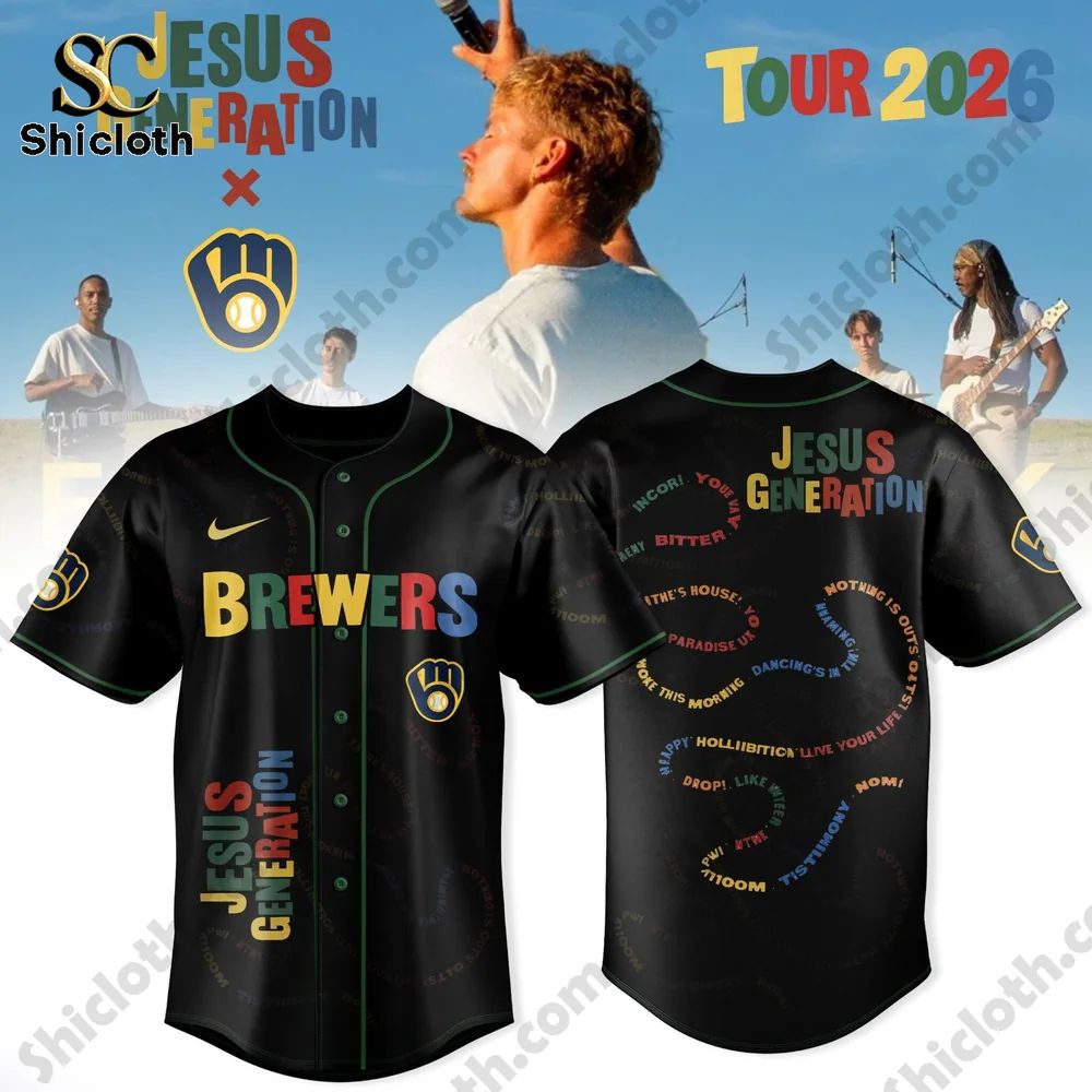 Milwaukee Brewers x Jesus Generation Tour 2026 Jersey
