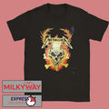 Metallica M72 World Tour 2025 2026 Flame Skull Dates Back Two Sided T-Shirt