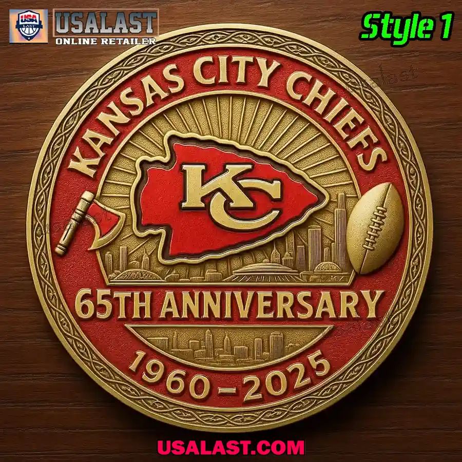 Kansas City Chiefs 65th Anniversary Commemorative Coin