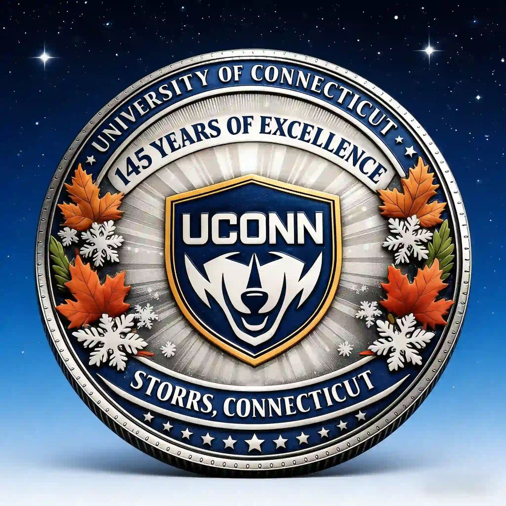 UConn Huskies 145th Anniversary Commemorative Coin