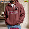 South Carolina Gamecocks Waffle Half Zip Hoodie