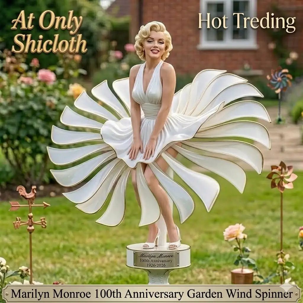 Marilyn Monroe 100th Anniversary Garden Wind Spinner