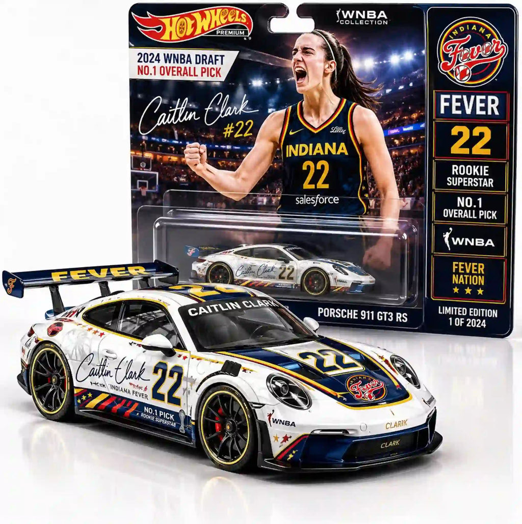 Wheels Premium Porsche 911 GT3 RS WNBA Collection Caitlin Clark