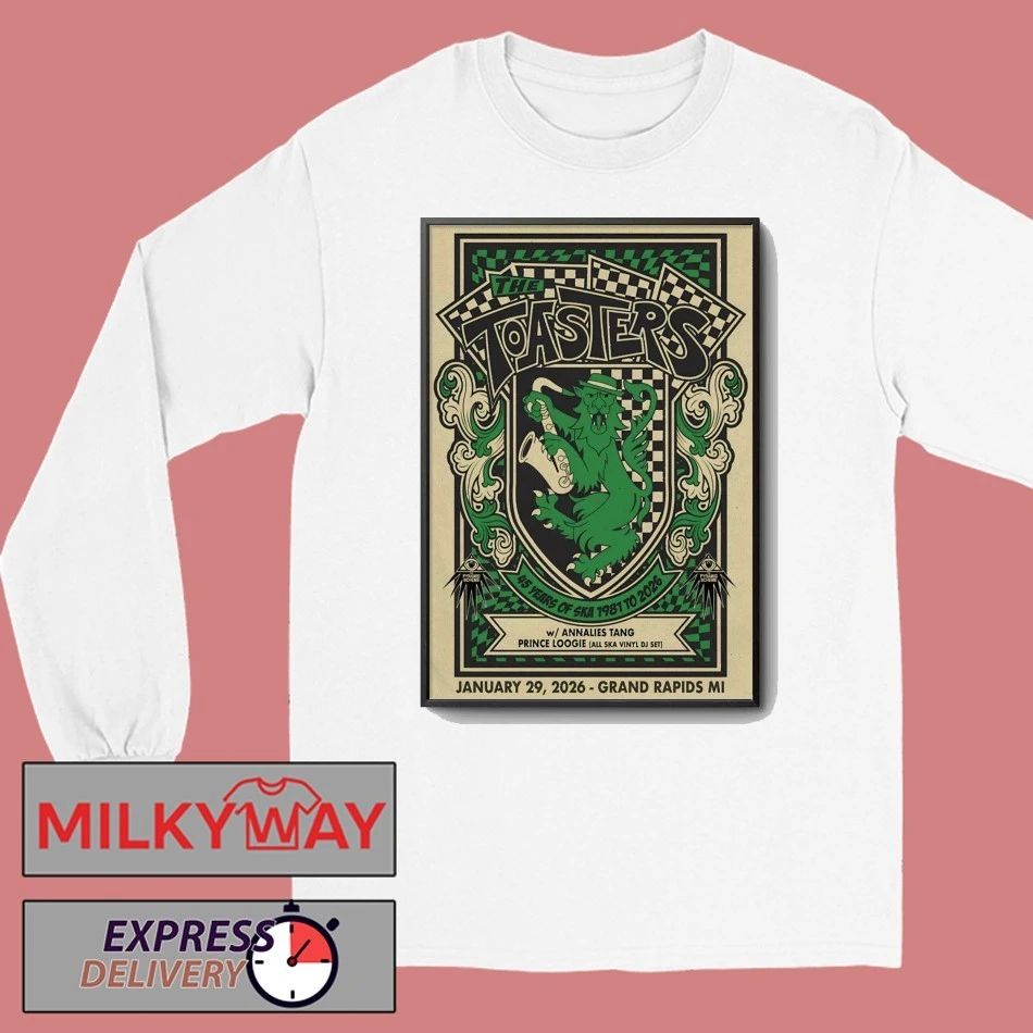 The Toasters Grand Rapids MI, January 29 2026 Poster shirt
