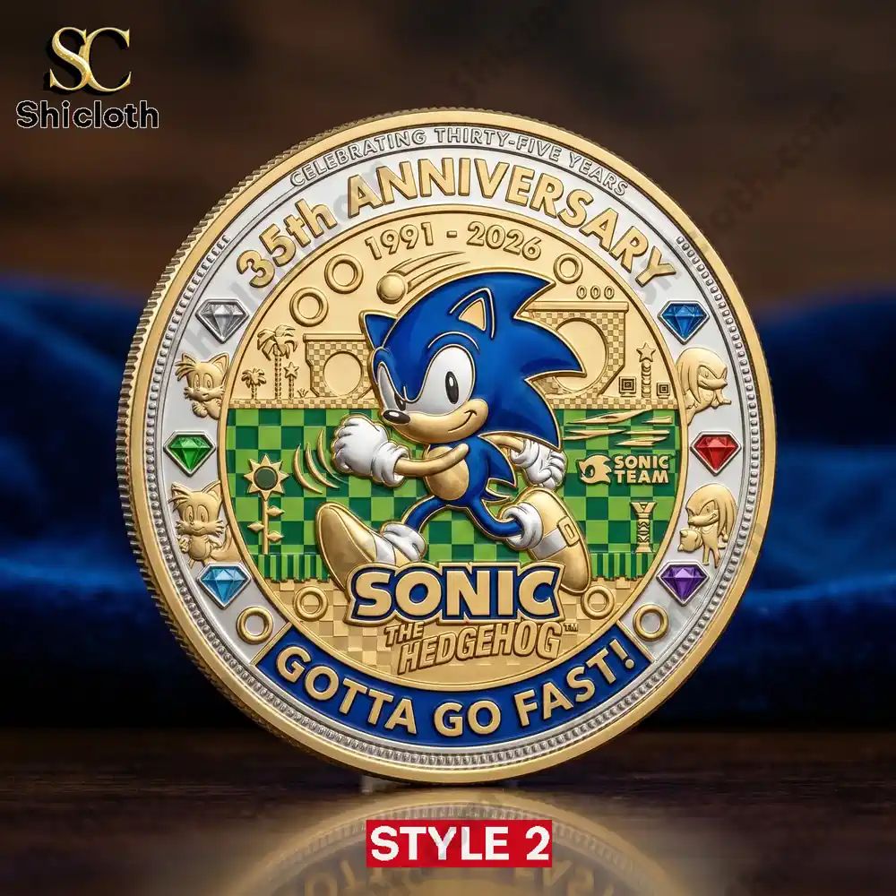Sonic 35th Anniversary Legacy Coin