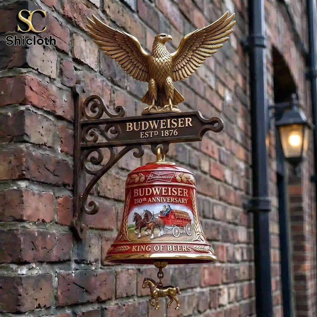 Budweiser 150th Anniversary Heritage Collector’s Wall Bell
