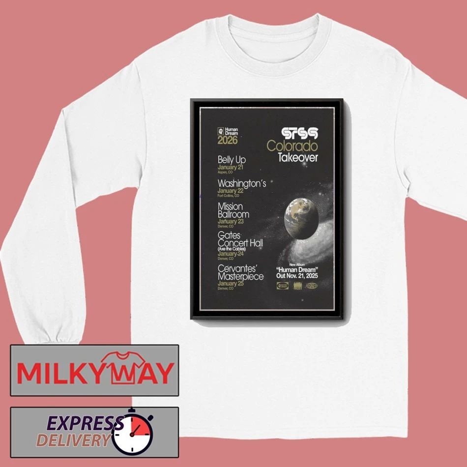 STS9 The Human Dream Tour 2026 Poster shirt